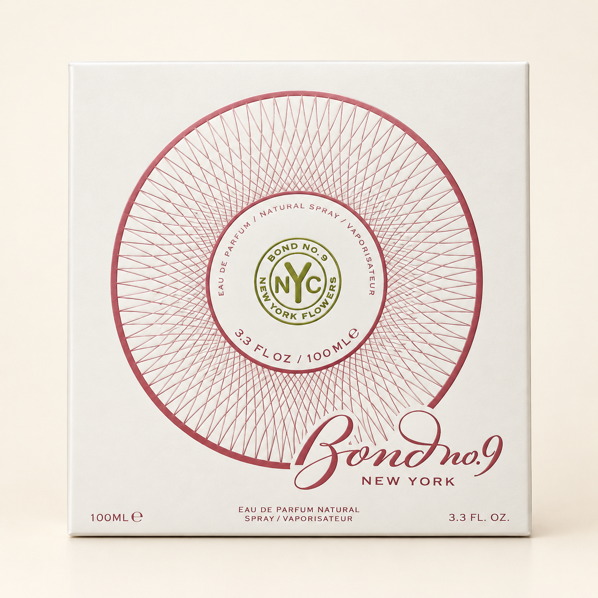 Bond No. 9 New York Flowers Eau de Parfum 3.3 oz / 100ml – Women's Luxury Fragrance