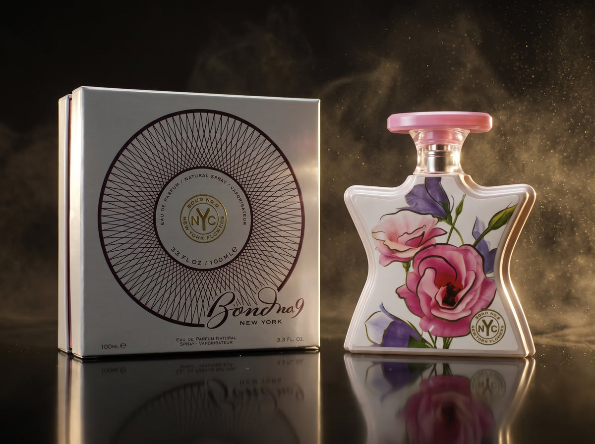 Bond No. 9 New York Flowers Eau de Parfum 3.3 oz / 100ml – Women's Luxury Fragrance